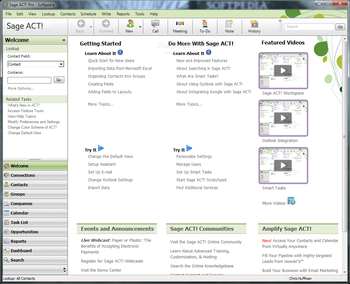 Sage ACT! Pro screenshot