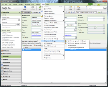 Sage ACT! Pro screenshot 20