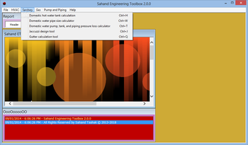 Sahand Engineering Toolbox screenshot 3