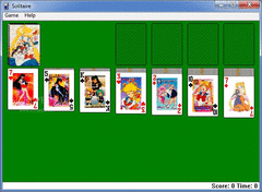 Sailor Moon Solitaire screenshot