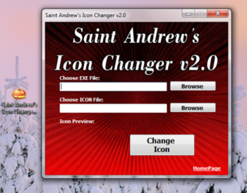 Saint Andrew's Icon Changer screenshot
