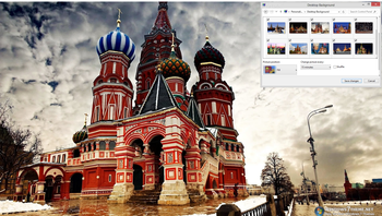 Saint Basilâ€™s Cathedral Moscow Windows 7 Theme screenshot