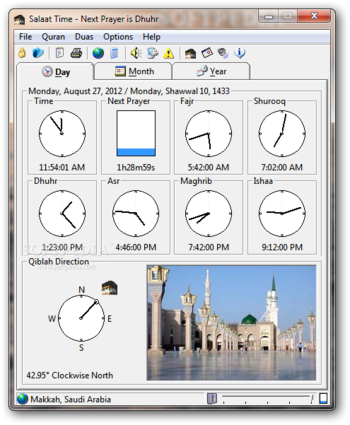 Salaat Time screenshot