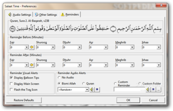 Salaat Time screenshot 9