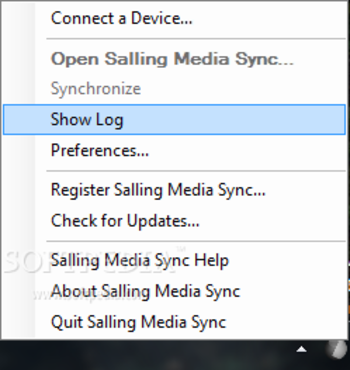 Salling Media Sync screenshot