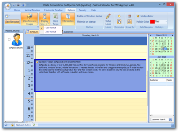 Salon Calendar for Workgroup screenshot 7