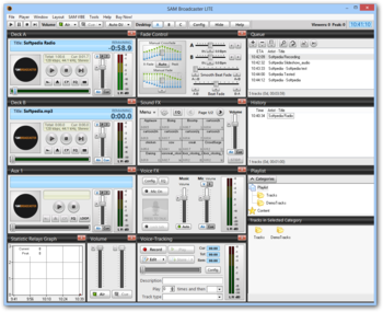 SAM Broadcaster LITE screenshot