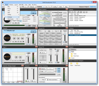 SAM Broadcaster PLUS screenshot 2