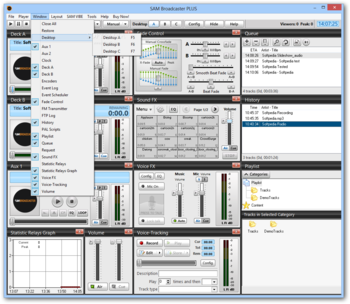 SAM Broadcaster PLUS screenshot 3