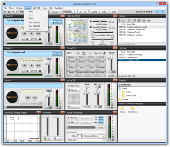 SAM Broadcaster PLUS screenshot 4