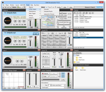 SAM Broadcaster PLUS screenshot 5