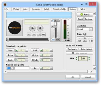SAM Broadcaster Studio screenshot 11