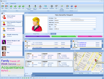 SAM Contacts screenshot 2