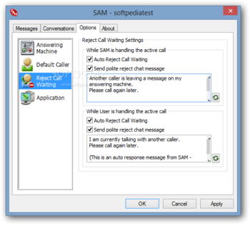 SAM - Skype Answering Machine screenshot 4
