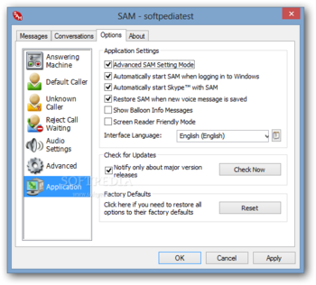 SAM - Skype Answering Machine screenshot 5