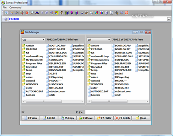 Samba Professional screenshot 4