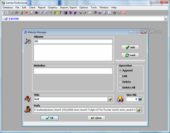 Samba Professional screenshot 5