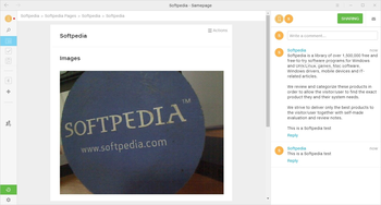 Samepage screenshot