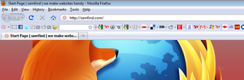 samfind Bookmarks Bar screenshot