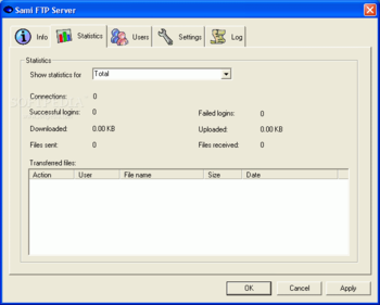 Sami FTP Server screenshot 3