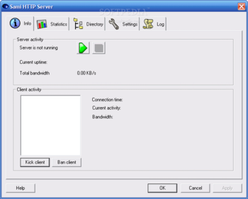 Sami HTTP Server screenshot