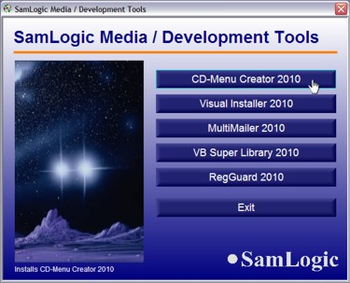 SamLogic CD-Menu Creator screenshot 2