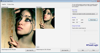 SamLogic Image Resizer screenshot
