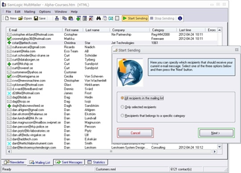 SamLogic MultiMailer 2012 screenshot 4