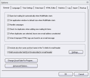 SamLogic MultiMailer Professional screenshot 10