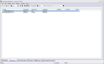 SamLogic MultiMailer Professional screenshot 2