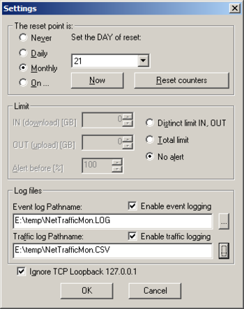 Samoila Network Traffic Monitor screenshot 2
