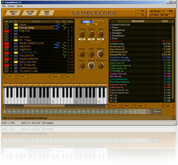 Samplelord screenshot