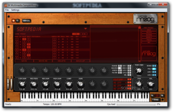 SampleMoog screenshot