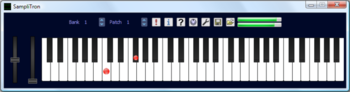 SampliTron screenshot