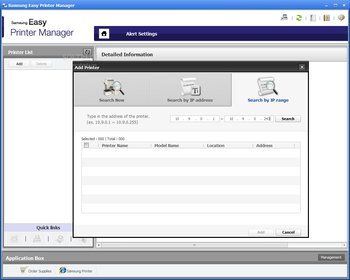 Samsung Easy Printer Manager screenshot 2