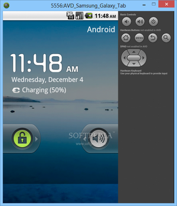Samsung GALAXY Tab Emulator screenshot 6