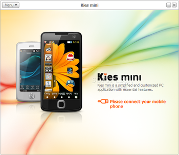 Samsung Kies Mini screenshot