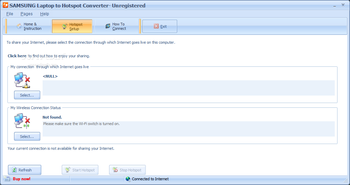 SAMSUNG Laptop to Hotspot Converter screenshot 2