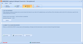 SAMSUNG Laptop to Hotspot Converter screenshot 3