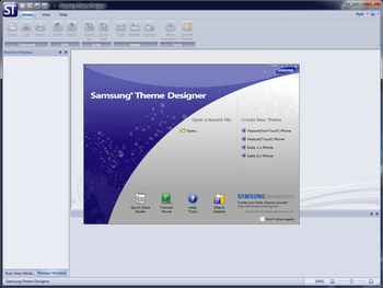 Samsung Theme Designer screenshot