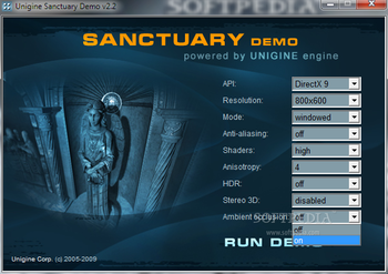 Sanctuary Benchmark screenshot 10
