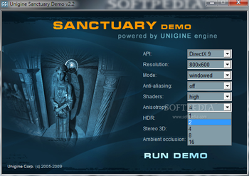 Sanctuary Benchmark screenshot 7