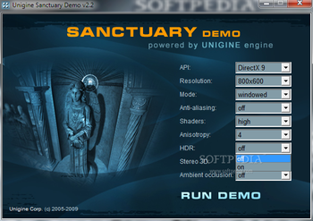 Sanctuary Benchmark screenshot 8