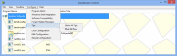 Sandboxie screenshot 3