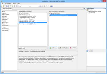 Sandcastle Help File Builder screenshot 10