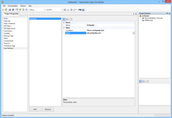 Sandcastle Help File Builder screenshot 13