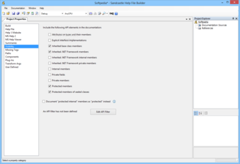 Sandcastle Help File Builder screenshot 7