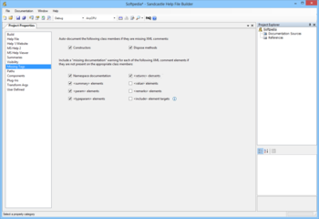 Sandcastle Help File Builder screenshot 8