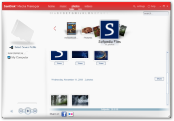 SanDisk Media Manager screenshot 3