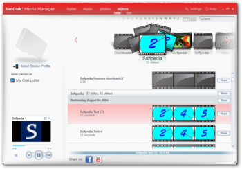 SanDisk Media Manager screenshot 4
